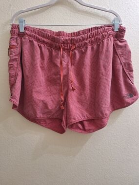 The North Face Women's Class V 4" Shorts "Sunbaked Red Chevron", XL